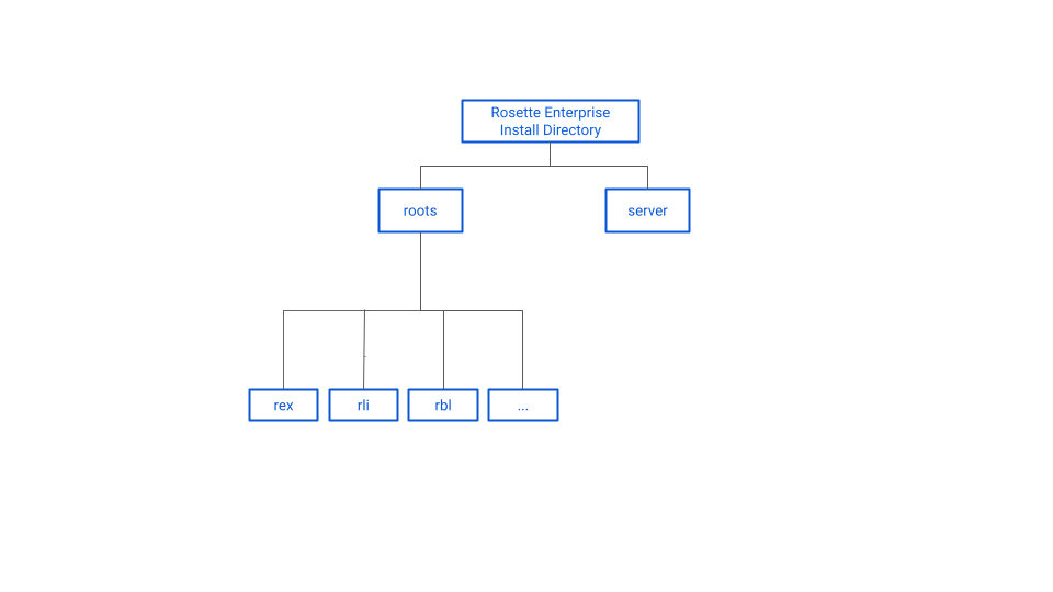 Rosette Server High Level Structure